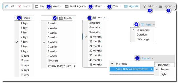 The Agenda View in Calendar